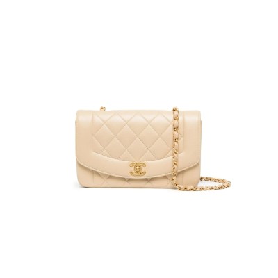 CHANEL SMALL DIANA FLAP BAG 186023 (22*14*7cm)